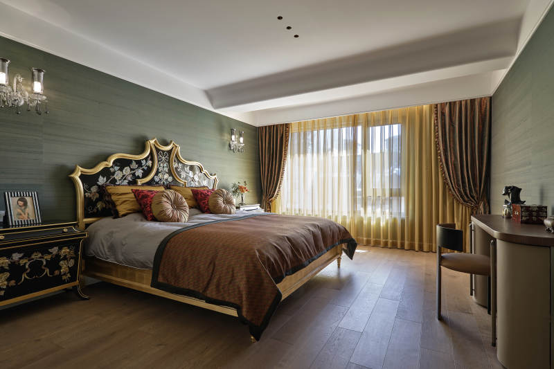 奢华卧室静谧雅致图片