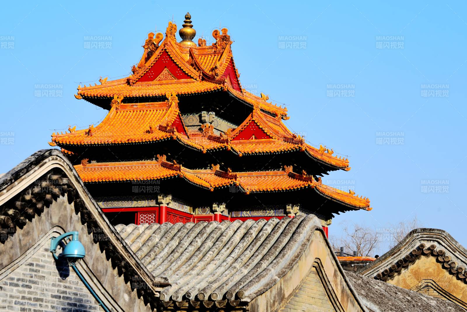 北京故宫角楼图片