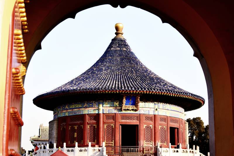 北京天坛皇穹宇古代皇家祭祀地图片