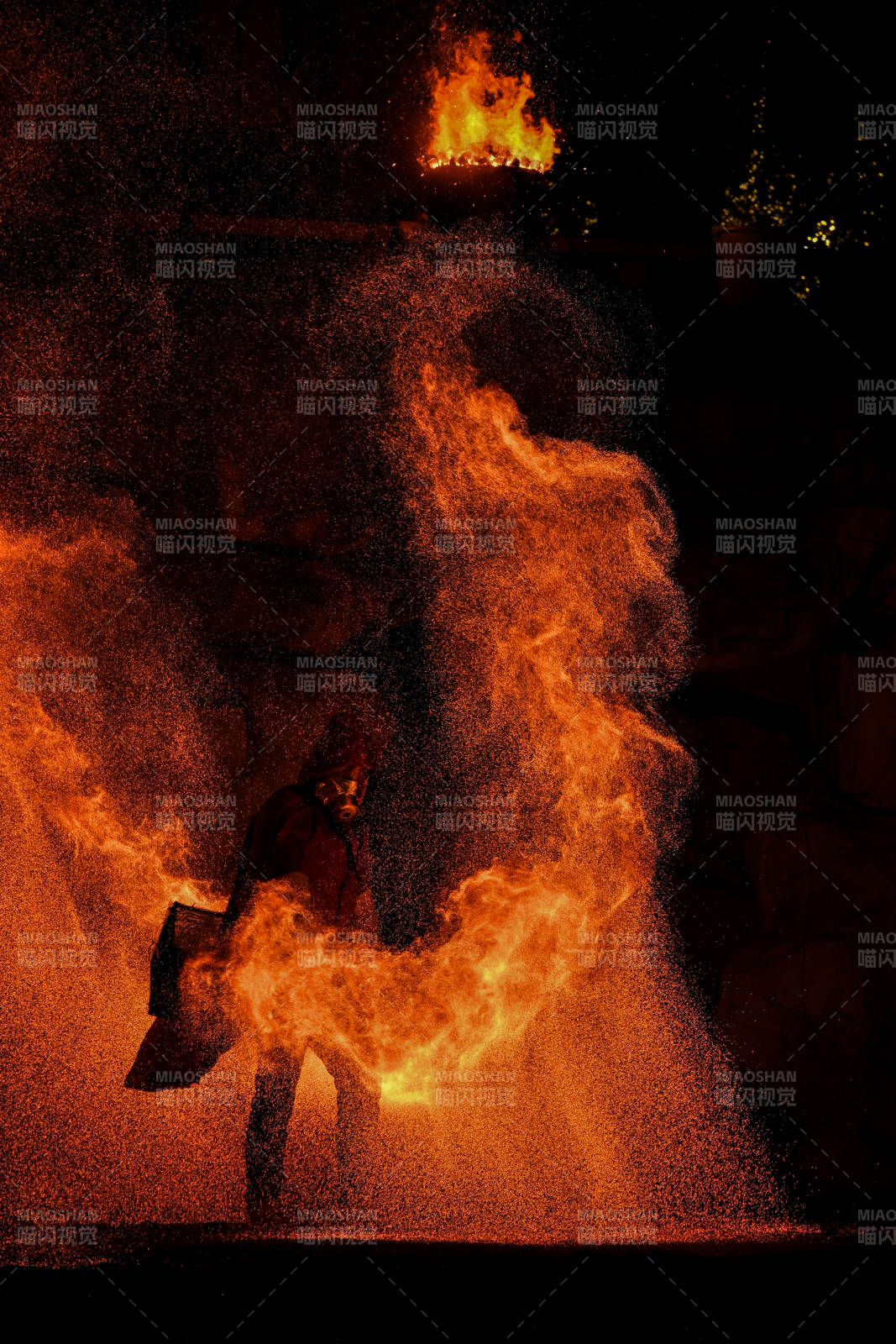 园博园火壶表演图片