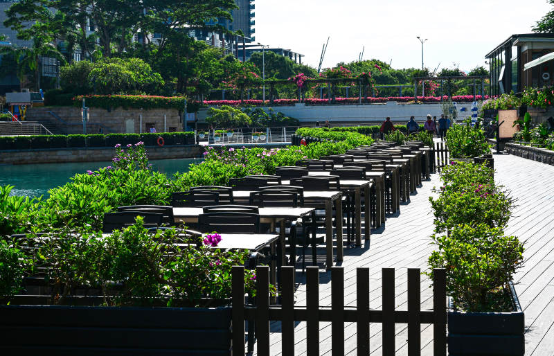 深圳海上世界海滨公园风光图片