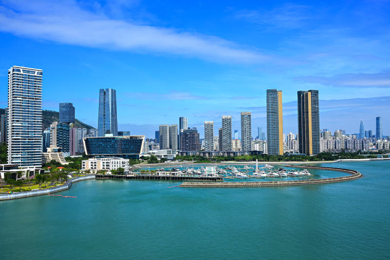 深圳蛇口太子湾海滨公园风光图片