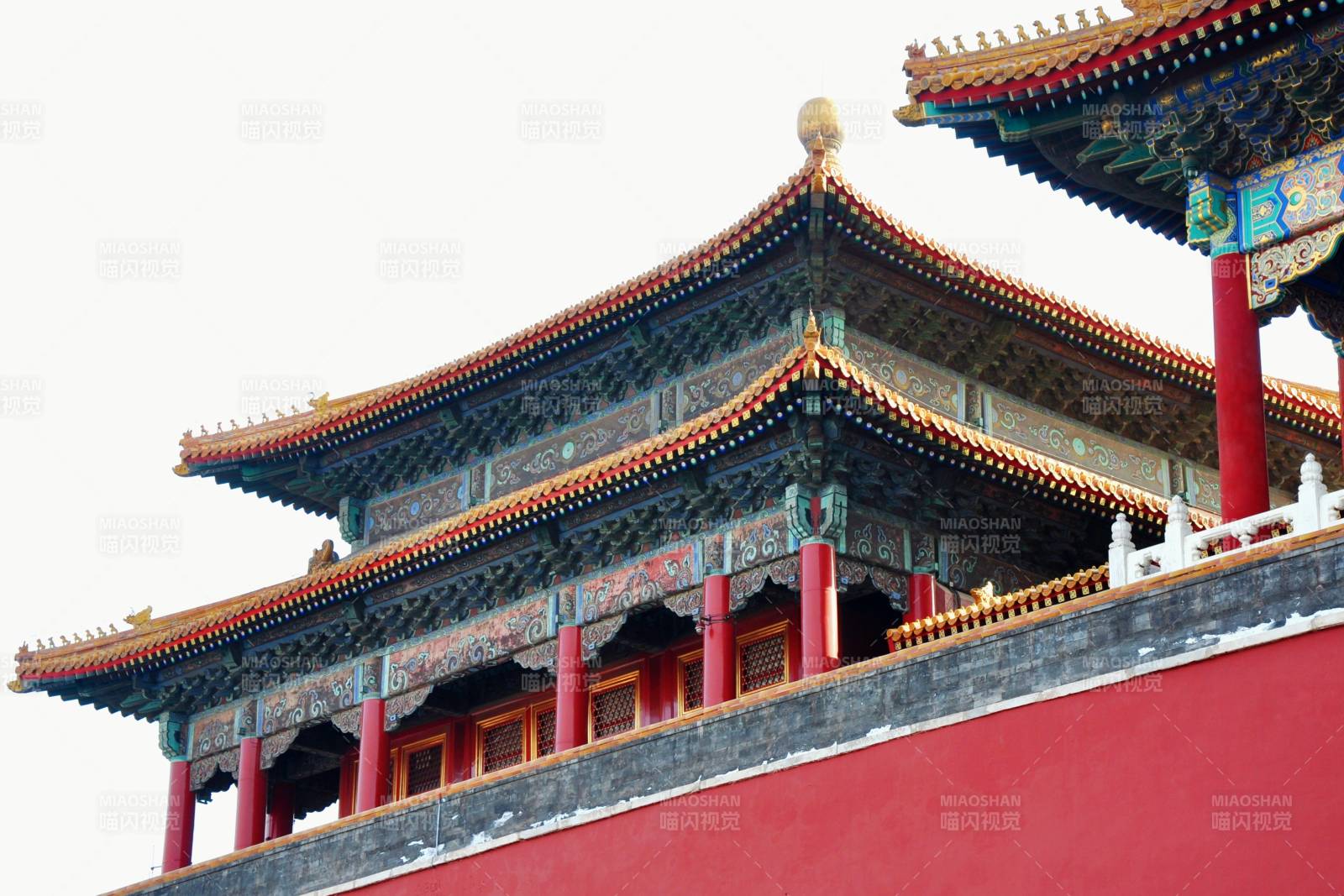 北京故宫角楼古建筑图片