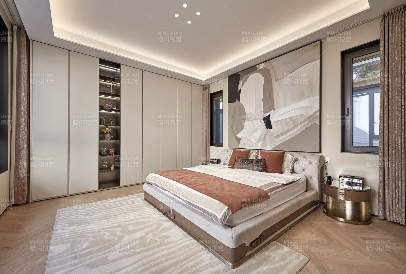 现代简约卧室设计图片