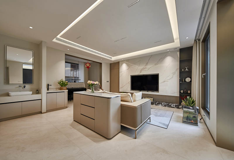 现代简约客厅设计图片