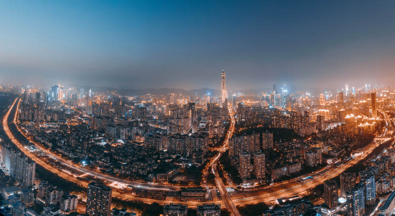 深圳夜景图片