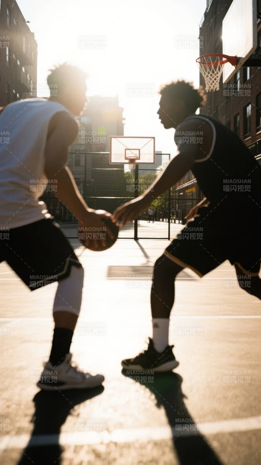 街头篮球对决图片