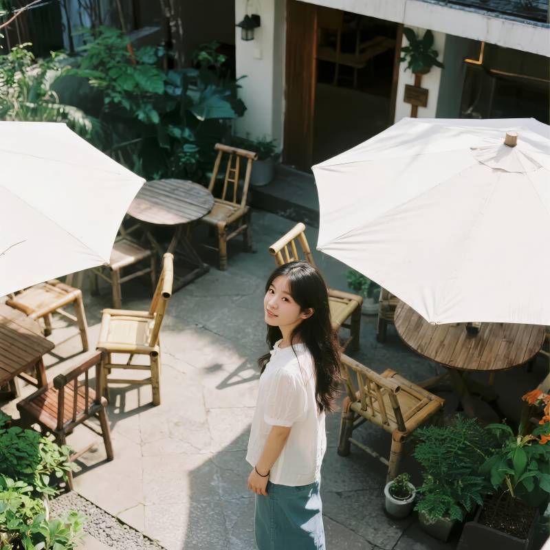 庭院静谧时光图片