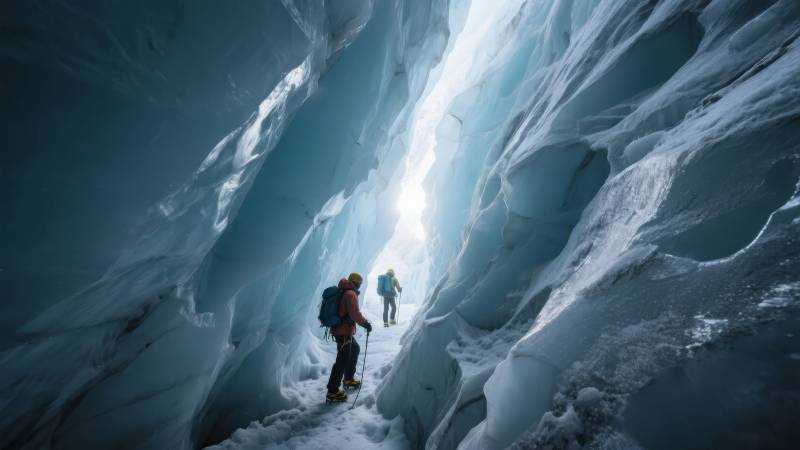 冰洞探险图片