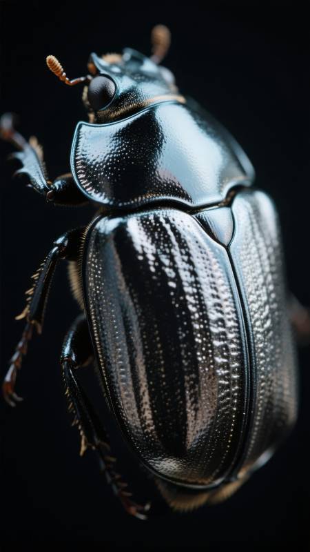 甲虫特写图片
