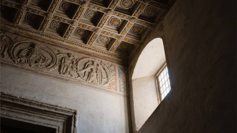 古建筑室内雕饰图片