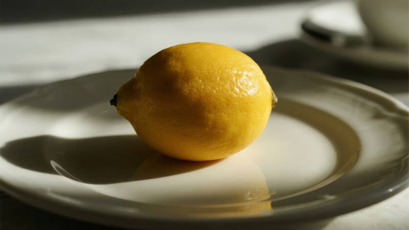 柠檬静物图片