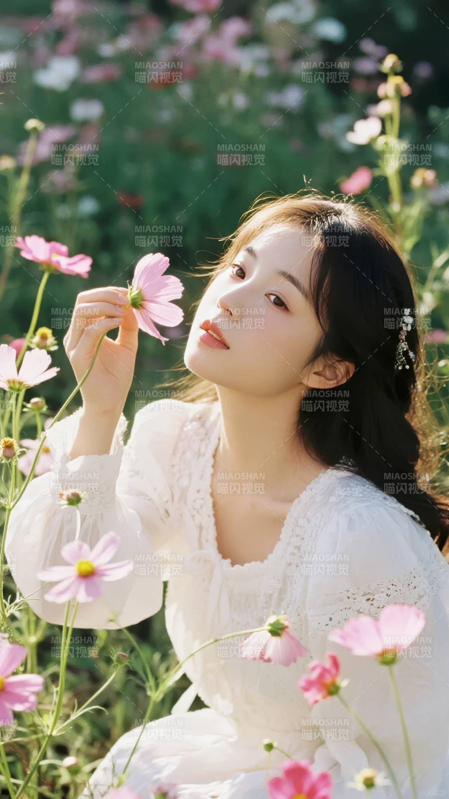 花间少女梦图片