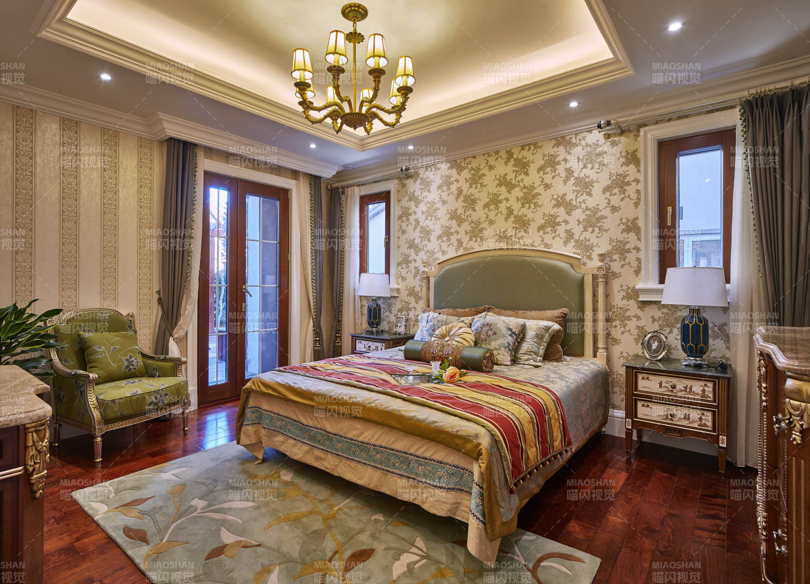 豪华卧室设计图片