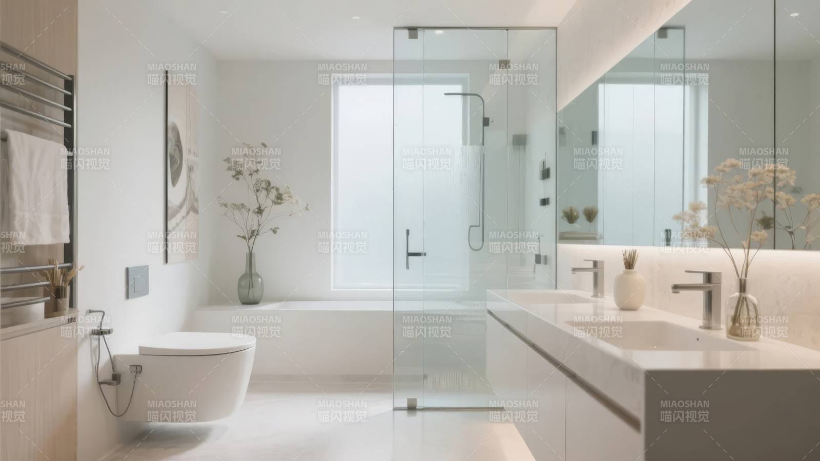 现代简约浴室设计图片