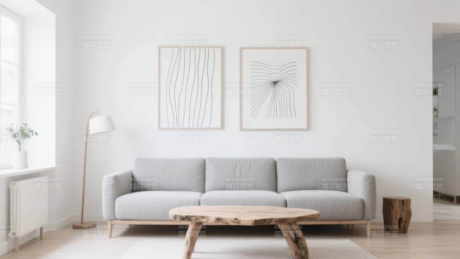 简约北欧客厅设计图片