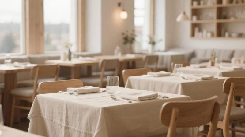 温馨餐厅静谧一角图片