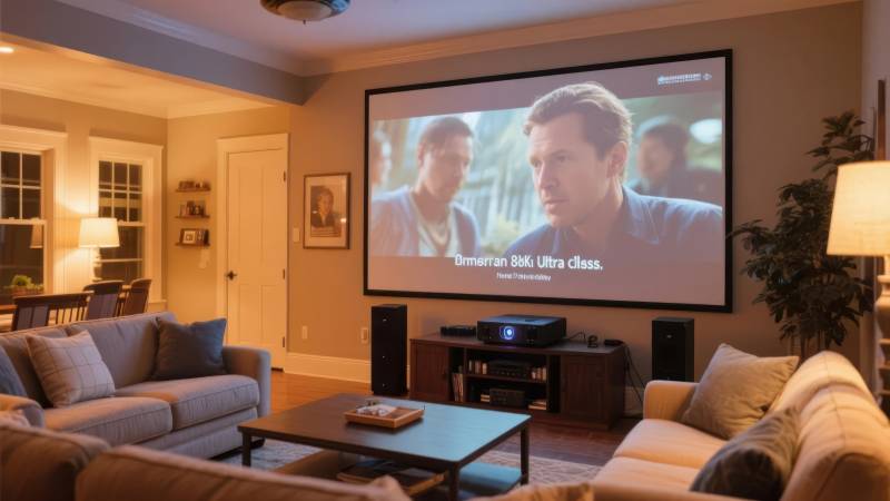 家庭影院观影体验图片