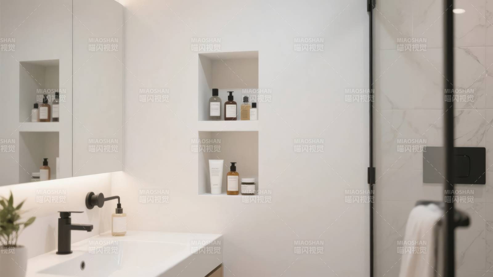 现代简约浴室设计图片