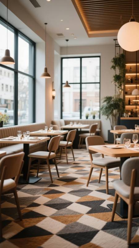 现代餐厅内部设计图片