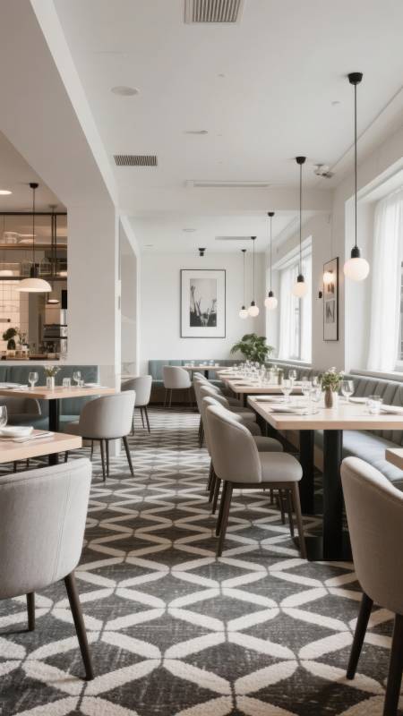 现代简约餐厅设计图片