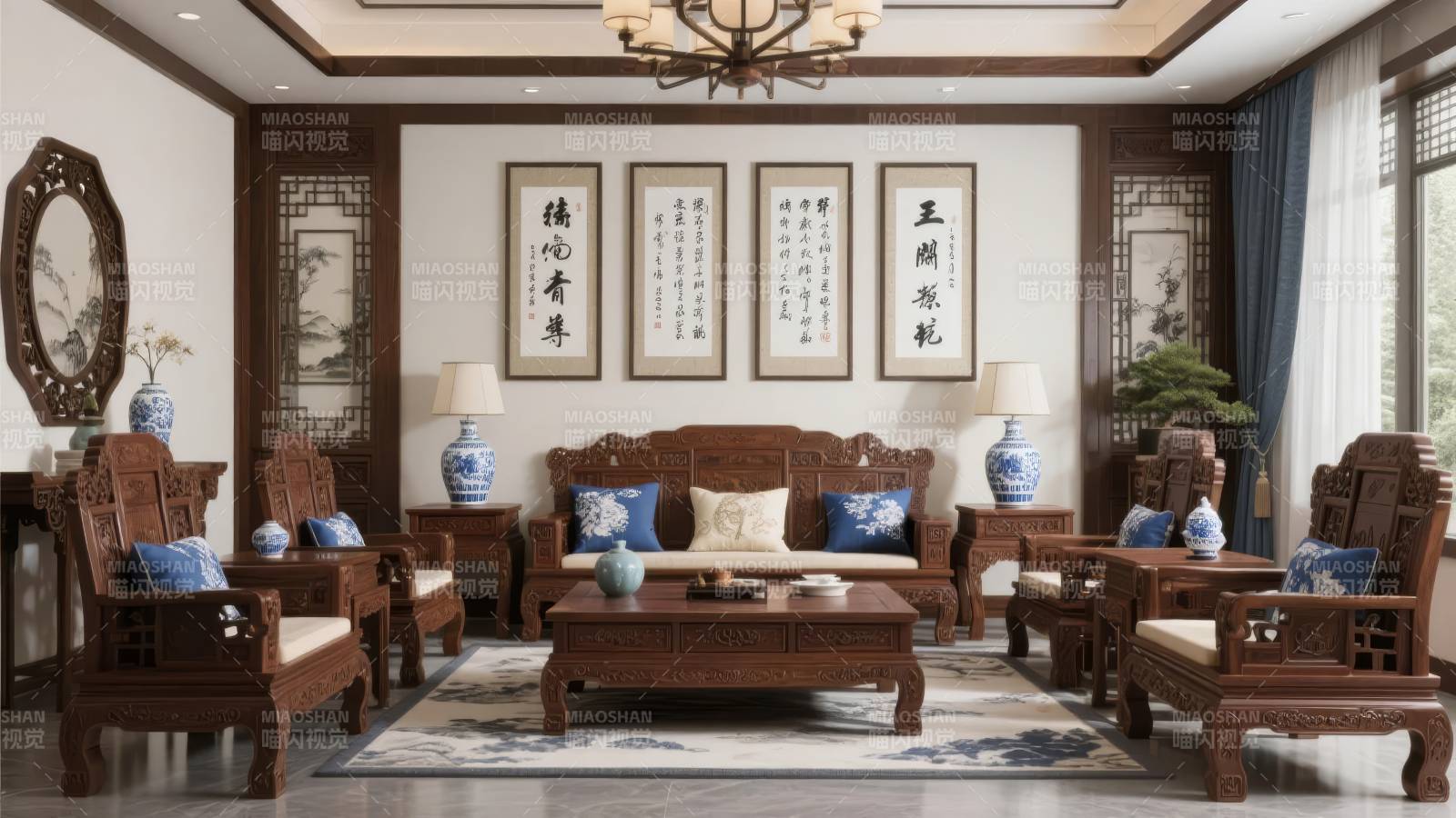 中式古典客厅雅致图片