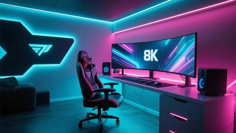 炫彩电竞空间图片