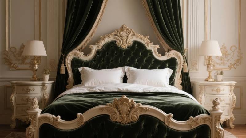 奢华古典卧室图片