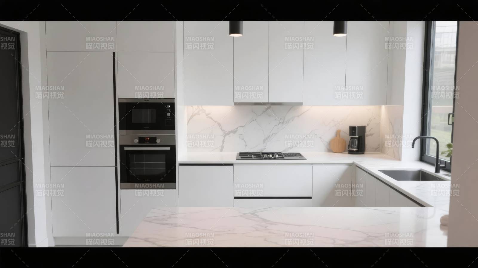 现代简约厨房设计图片