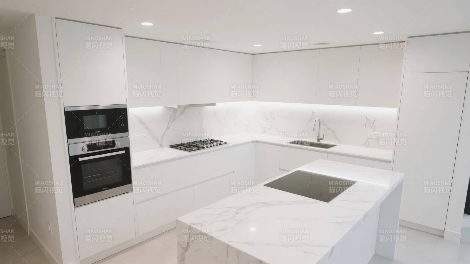 现代简约厨房设计图片