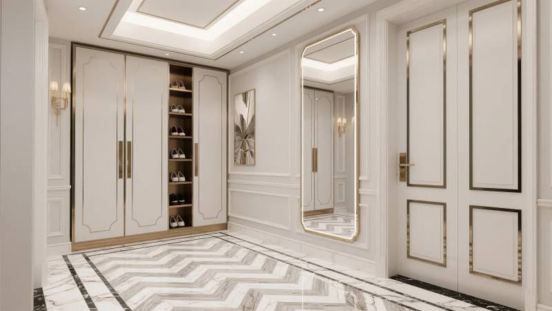 奢华衣帽间设计图片