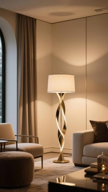 现代客厅灯饰设计图片