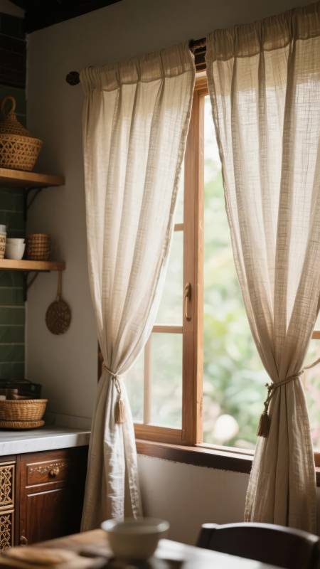 窗边的宁静时光图片