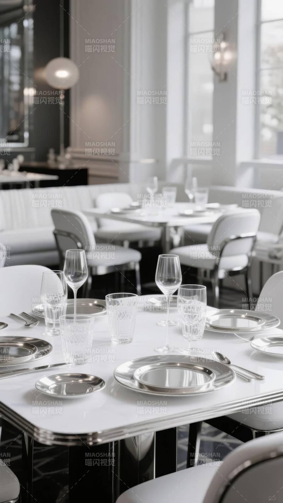 优雅餐厅布置图片