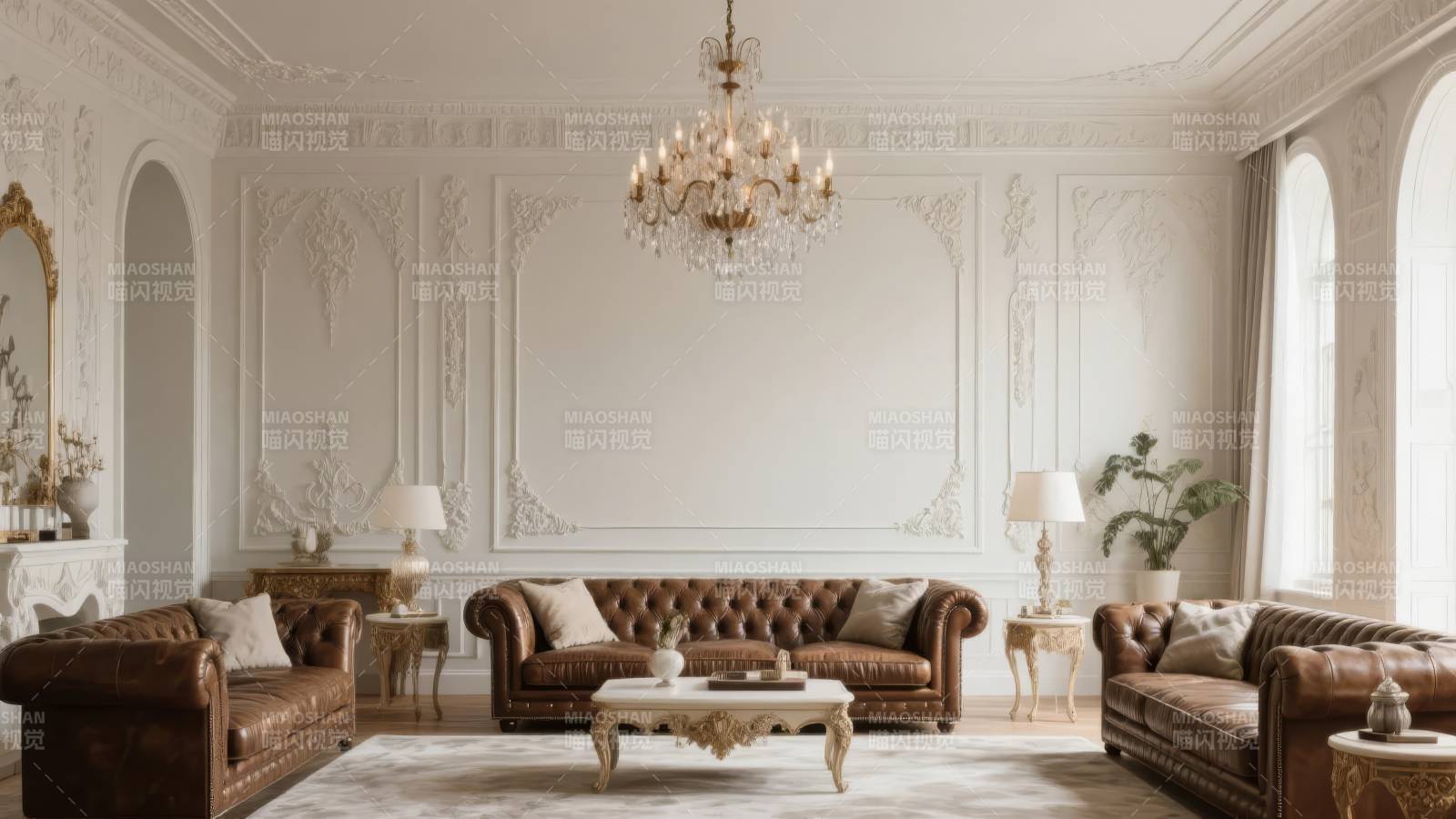 欧式典雅客厅图片