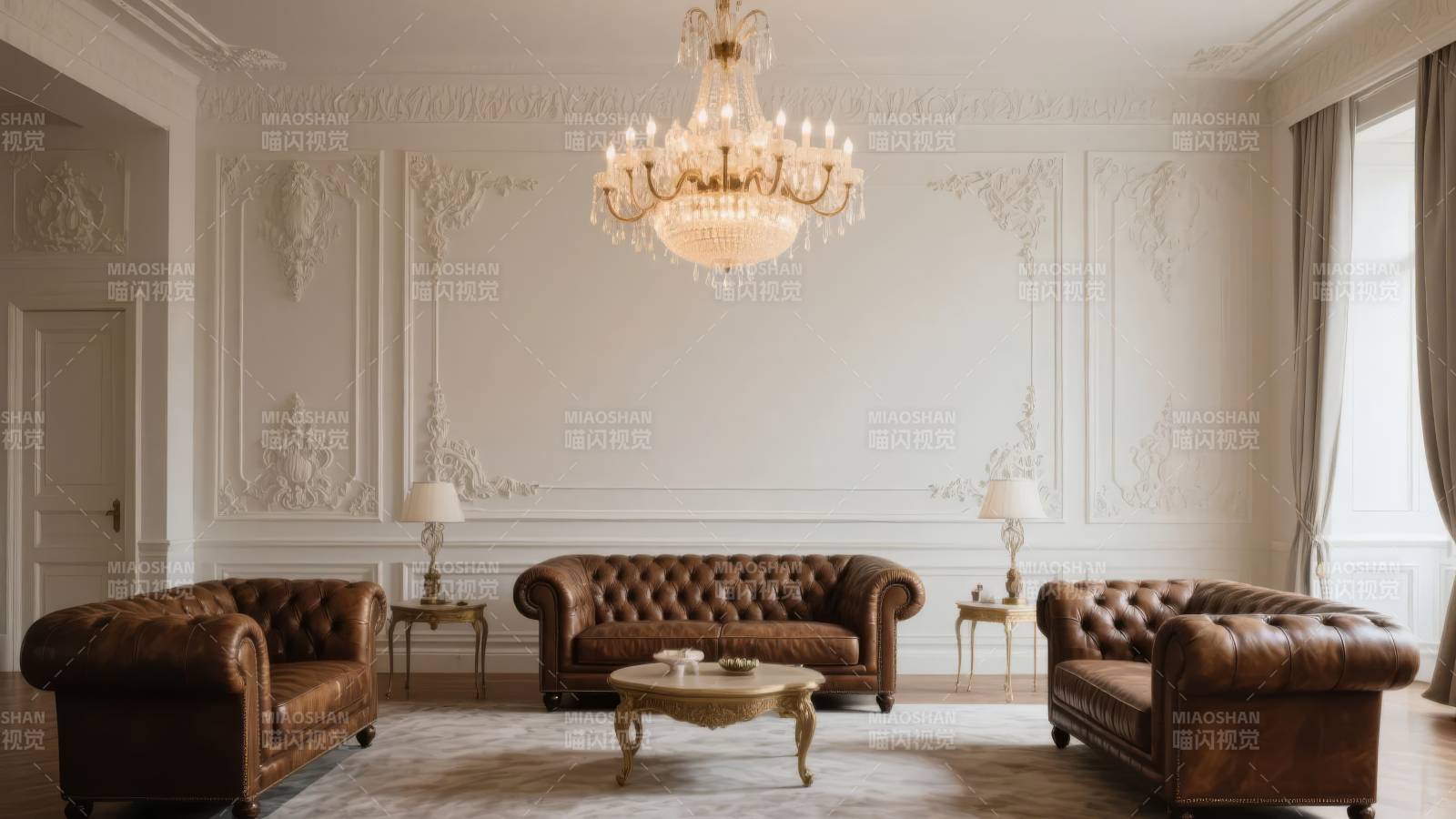 典雅客厅 奢华布置图片