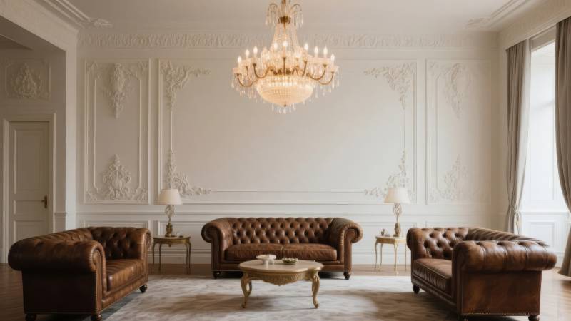 典雅客厅 奢华布置图片