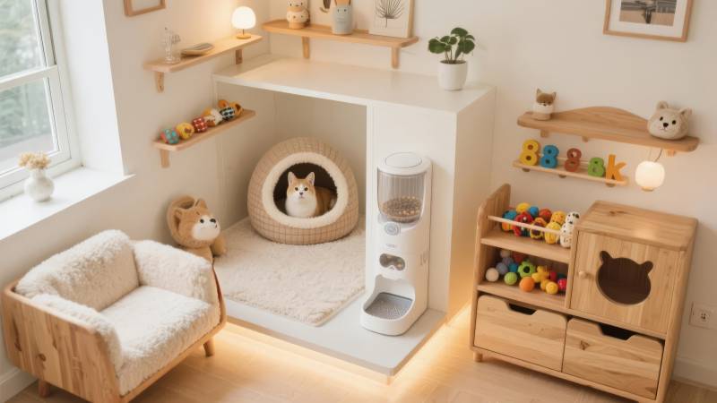 萌宠温馨小屋图片