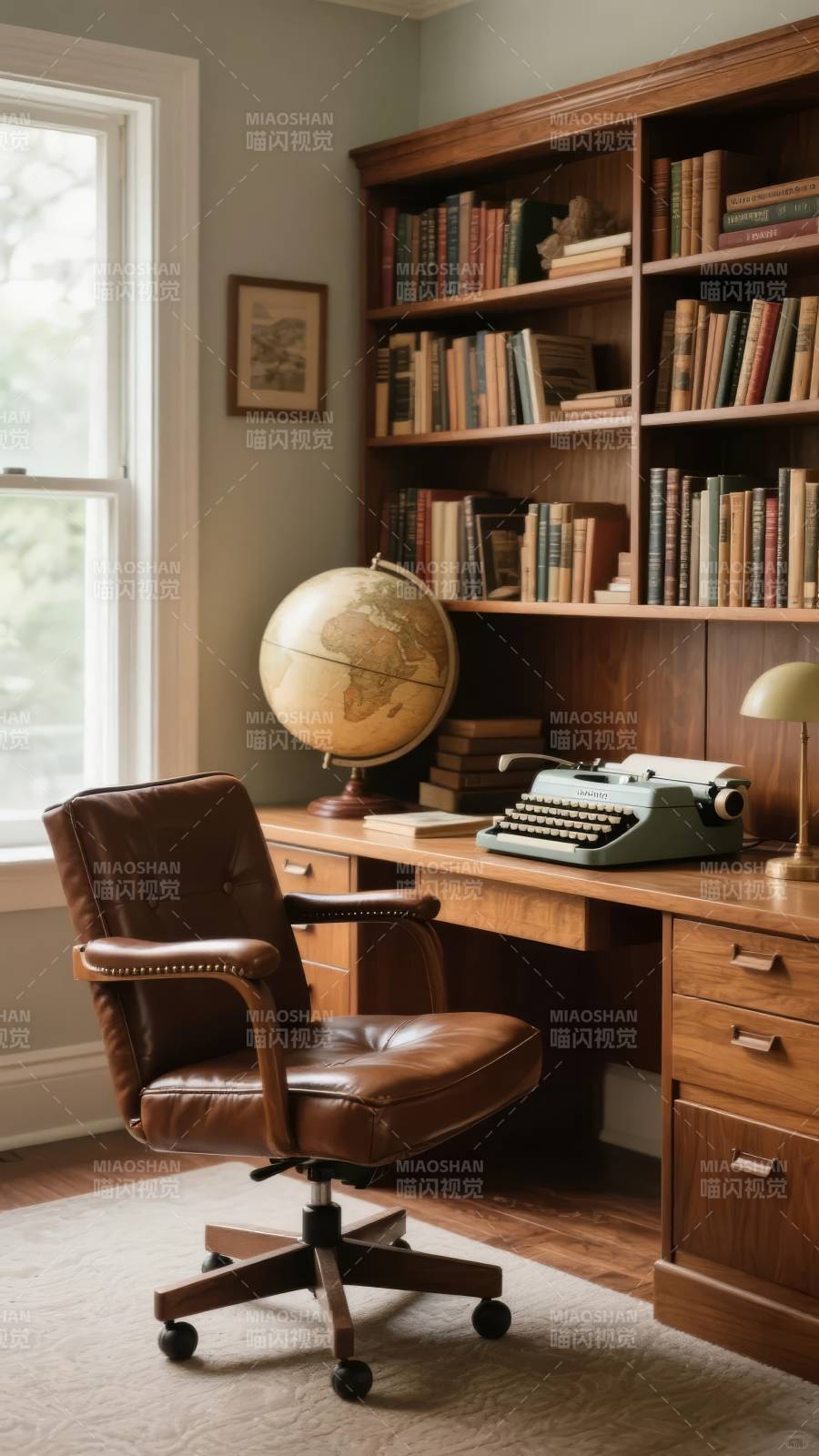 书房静谧时光图片