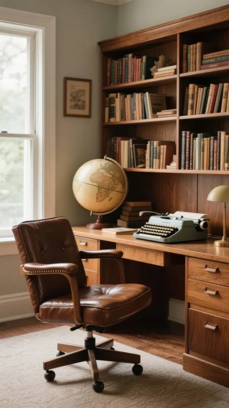 书房静谧时光图片