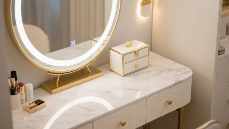 优雅梳妆台图片