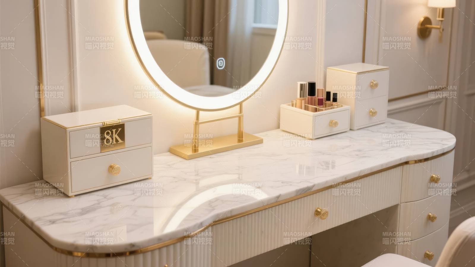 奢华梳妆台 精致生活图片