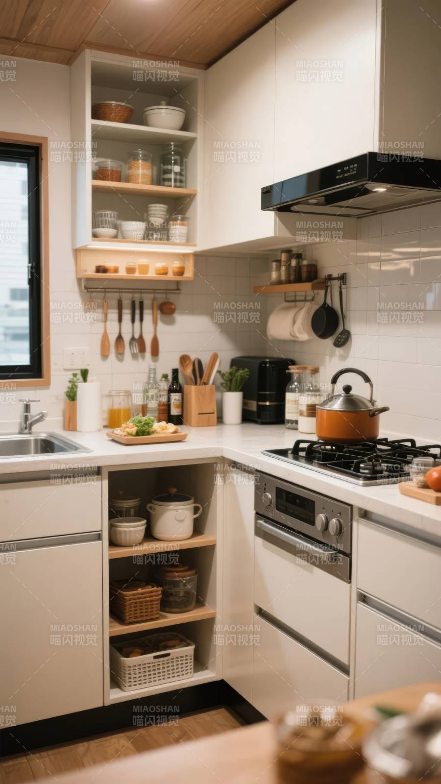 现代简约厨房设计图片