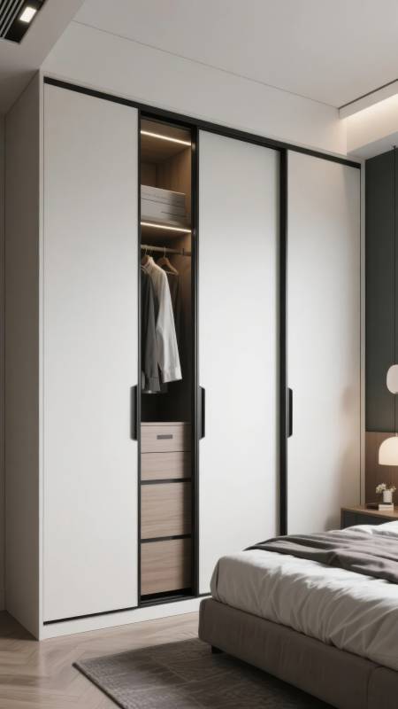 现代简约衣柜设计图片