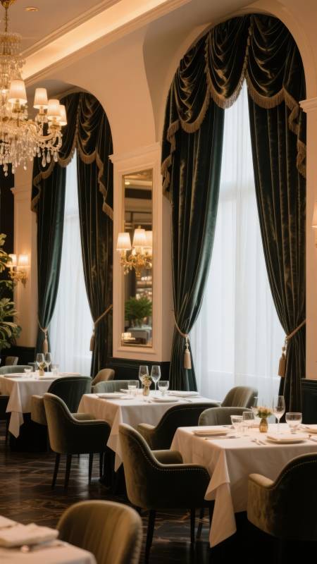 奢华餐厅内景图片