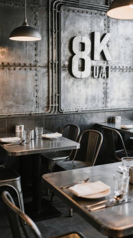 K工业风餐厅图片