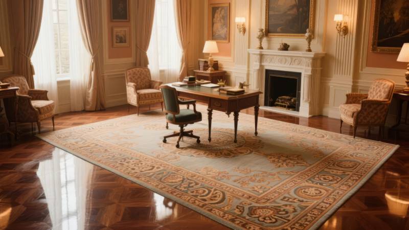 典雅书房静谧时光图片