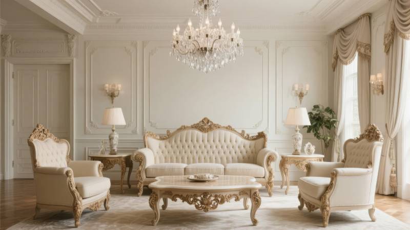 欧式古典客厅图片