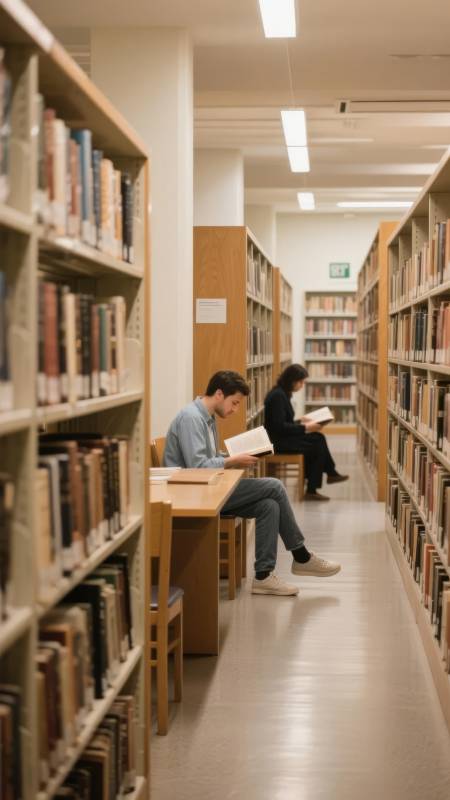 图书馆静读时光图片