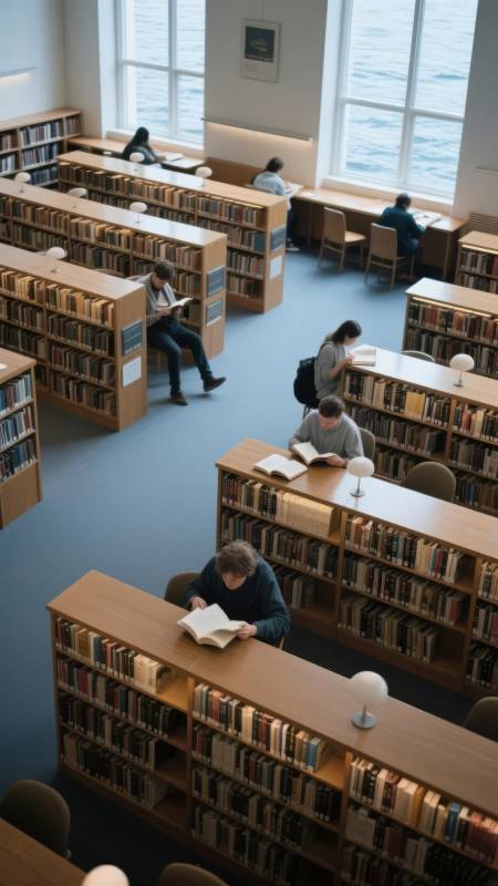 图书馆静读时光图片